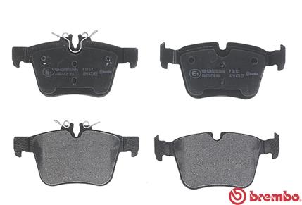 A.B.S. P 50 122 BREMBO Bremsbelagsatz, Scheibenbremse